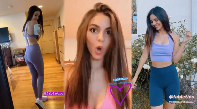 Victoria Justice – Hot Ass in Sexy Leggings