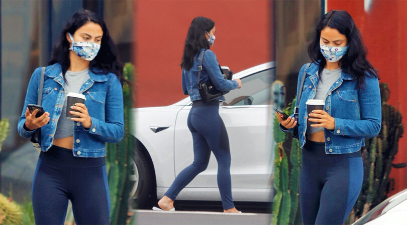 Camila Mendes – Sexy in Leggings Out in Los Angeles