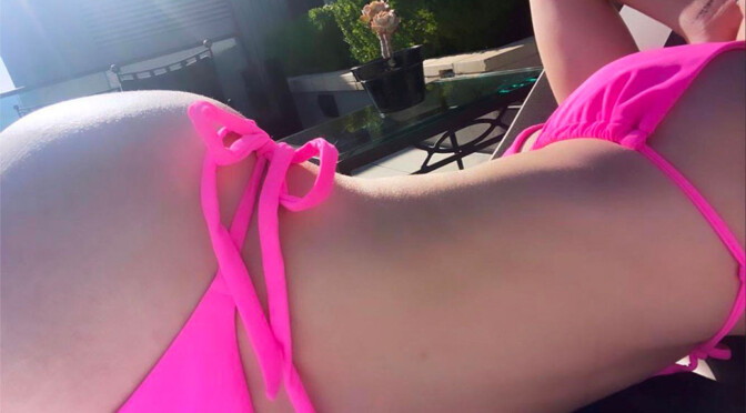 Dove Cameron Hot Bikini Selfie
