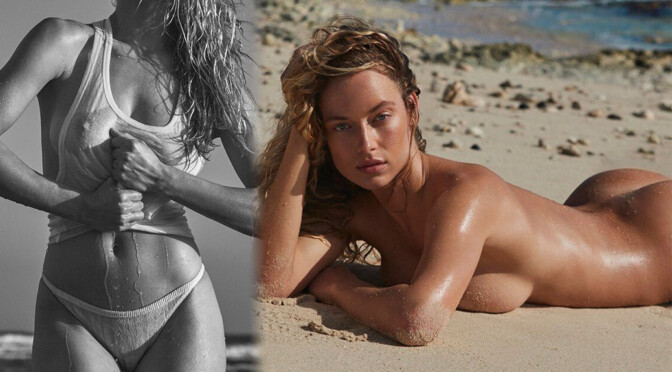 Hannah Ferguson – Sexy Boobs in Beautiful Topless Photoshoot for Madame Figaro Magazine (July 2020)