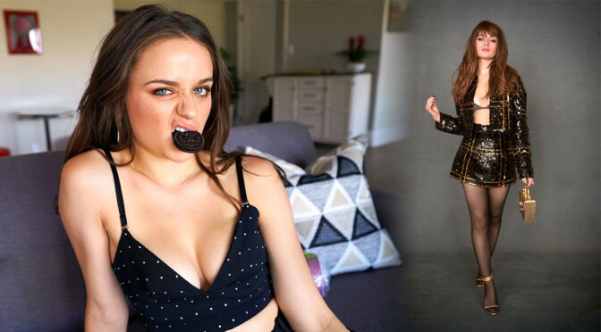 Joey King – Beautiful in Leggings for “Kissing Booth 2” Movie Photoshoot