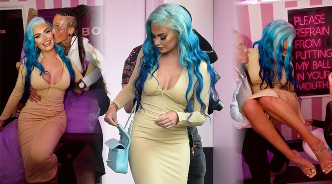 Megan Barton Hanson – Sexy Boobs in Big Cleavage at Pink Zebra in Essex