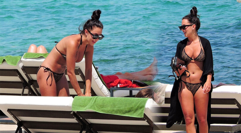 Yazmin Oukhellou – Big Boobs in Sexy Bikini in Mallorca
