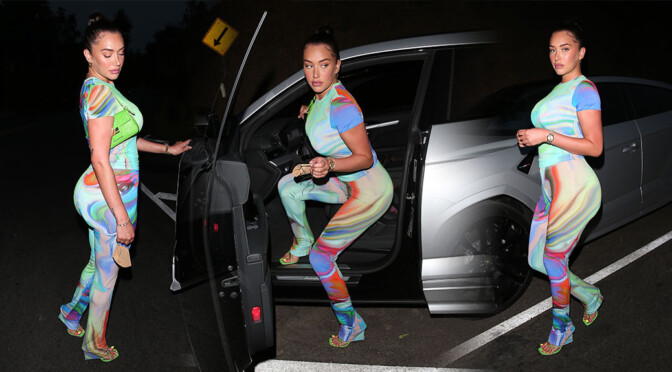 Anastasia Karanikolaou – Beautiful Curvy Body Out in Beverly Hills