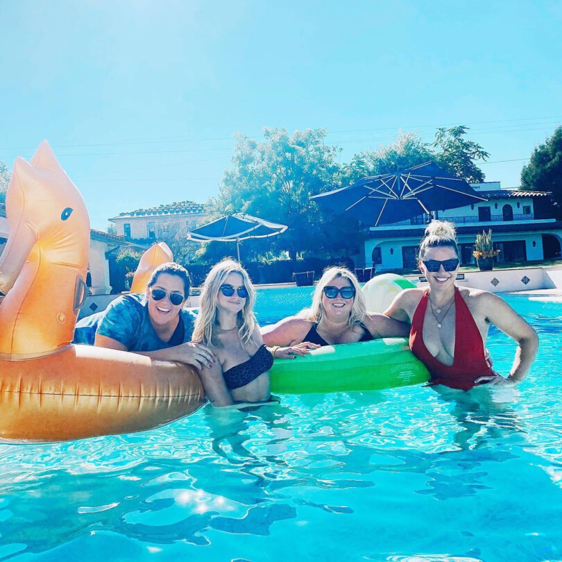 Ashley Benson In Pool
