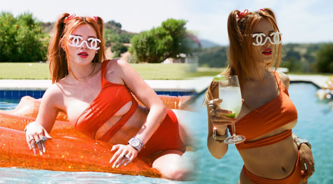 Bella Thorne – Sexy Big Boobs in Tiny Bikini
