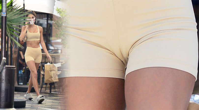 Chantel Jeffries – Sexy Camel Toe at Zinque in Los Angeles