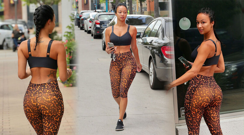 Draya Michele – Hot Ass in Sexy Leggings Out in Los Angeles