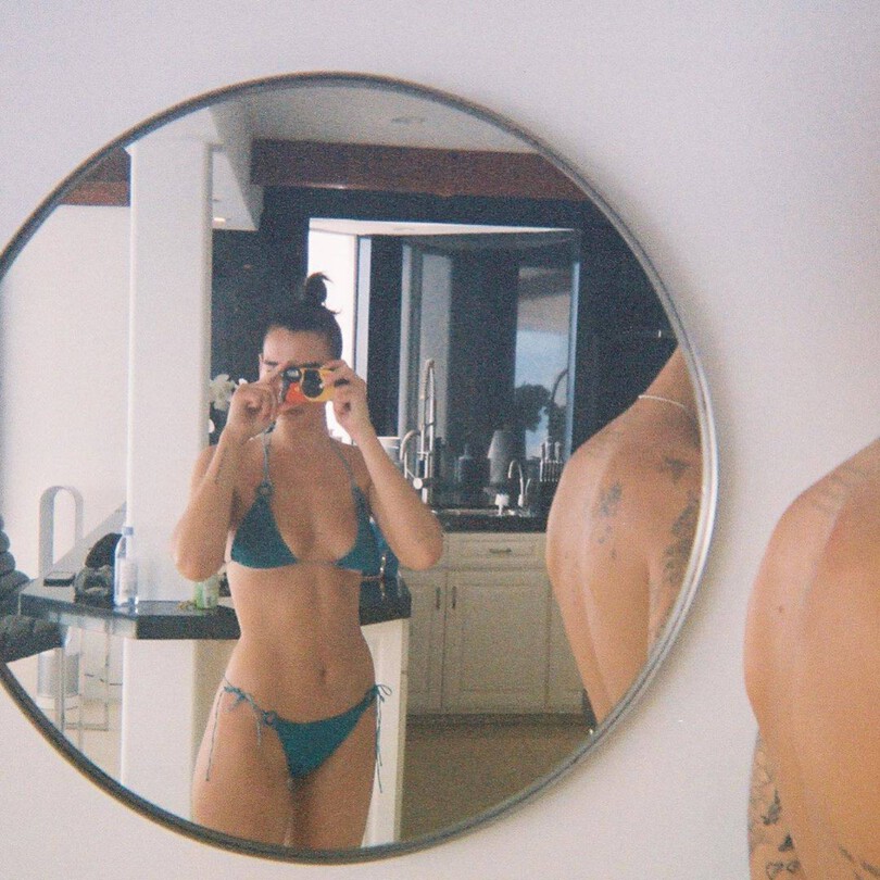 Dua Lip Bikini Selfie