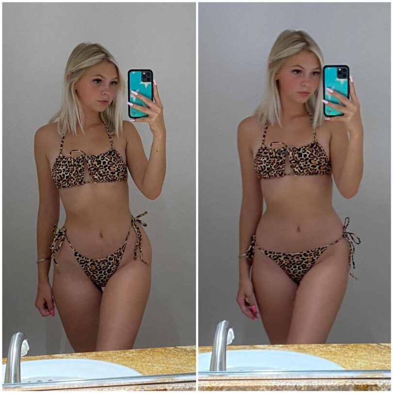 Jordyn Jones Hot Body In Tiny String Bikini