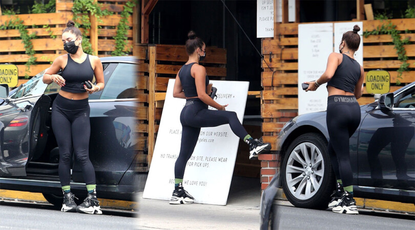 Vanessa Hudgens – Sexy Ass in Leggings at the Gym in Los Feliz