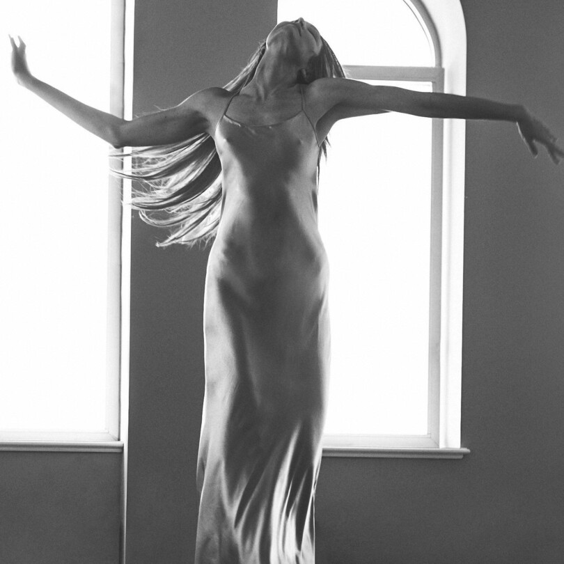 Candice Swanepole In Sheer Dress