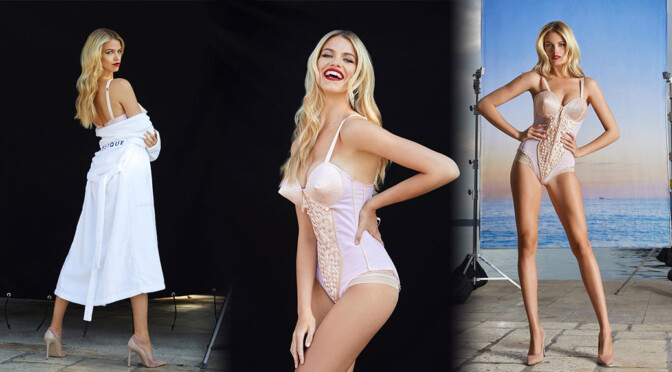 Hailey Clauson – Sexy Body in Hot Lingerie Photoshoot