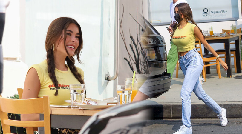 Madison Beer – Beautiful Candids at Toast in West Hollywood
