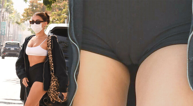 Madison Beer – Sexy Legs in Tiny Shorts Out in Beverly Hills