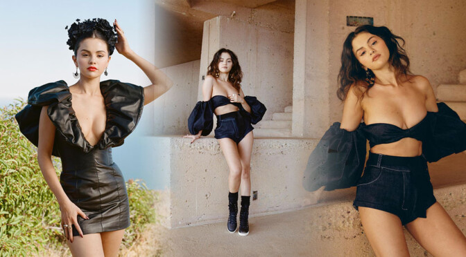 Selena Gomez – Beautiful Boobs in Sexy Photoshoot for Allure Magazine (September 2020)