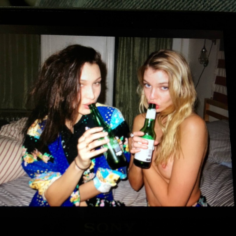 Stella Maxwell And Bella Hadid Lesbian Pics