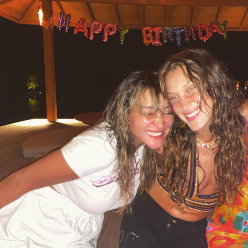 Bella Hadid Sexy Birthday Party