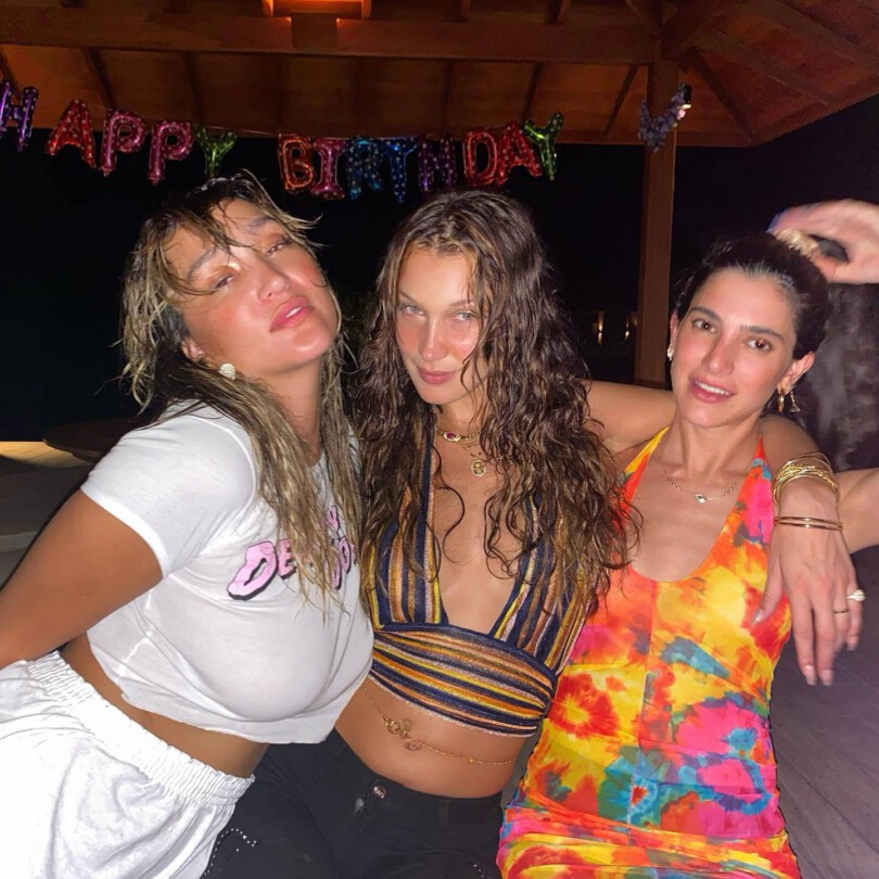 Bella Hadid Sexy Birthday Party