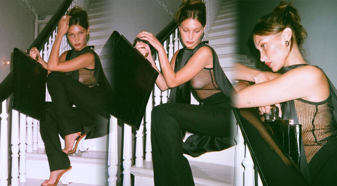 Bella Hadid – Sexy Braless Nipslip in Hot Photoshoot