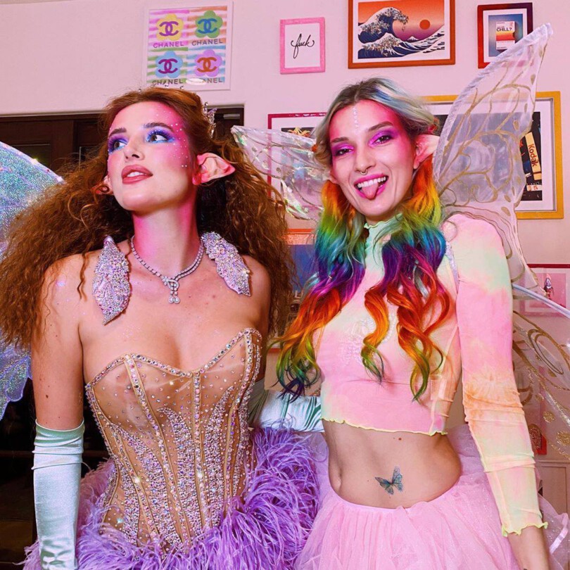 Bella Thorne Braless Nipples