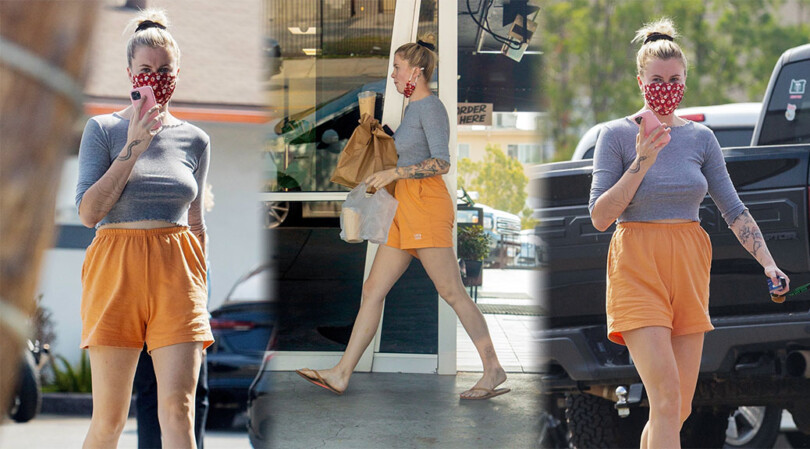 Ireland Baldwin – Beautiful Braless Boobs at Que Ricos Tacos in Los Angeles