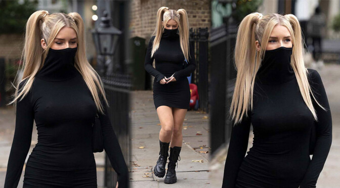 Lottie Moss Braless in Sheer Dress and Other Sexy Links!