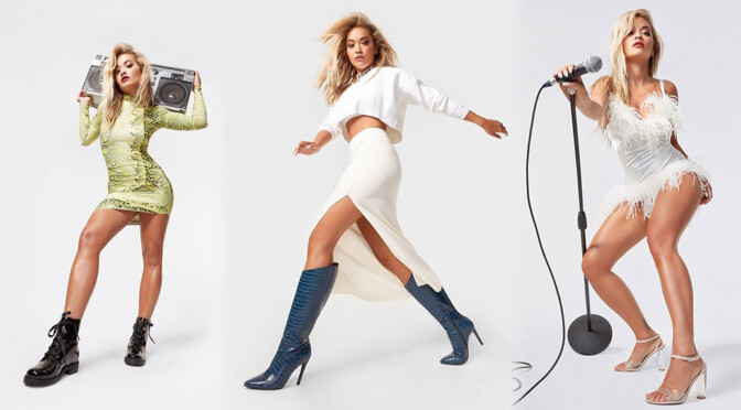 Rita Ora – Beautiful Legs in Sexy Photoshoot for ShoeDazzle