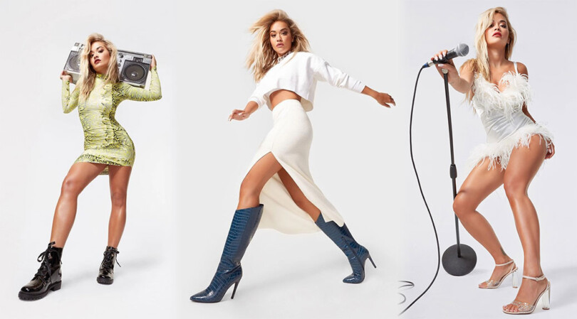 Rita Ora – Beautiful Legs in Sexy Photoshoot for ShoeDazzle