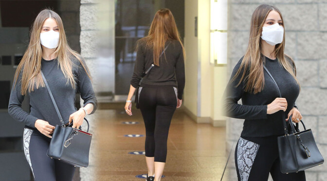 Sofia Vergara – Sexy Boobs and Ass Out in Los Angeles