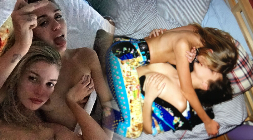 Stella Maxwell – Hot Topless Lesbian Private Pictures (NSFW)