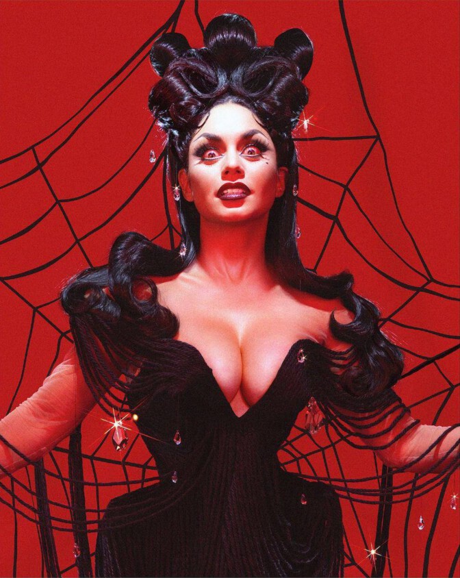 Vanessa Hudgens Hot Halloween Outfit