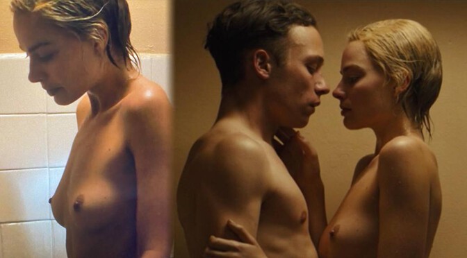 Margot Robbie – Sexy Topless Boobs from “Dreamland” Movie (NSFW)