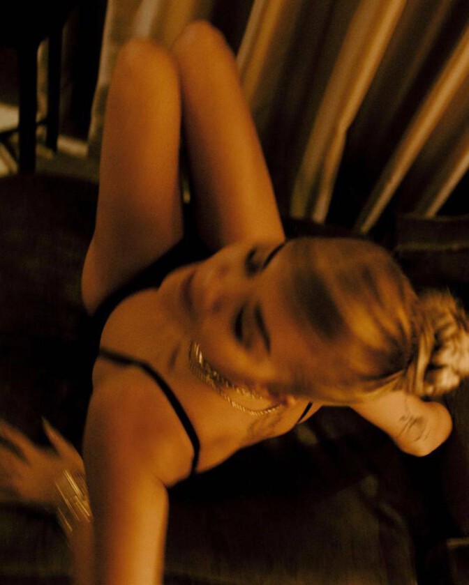 Rita Ora Sexy Cleavage