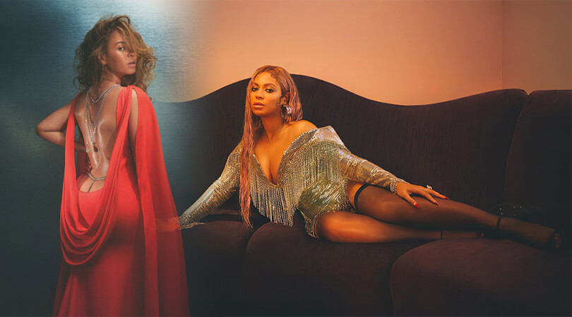 Beyonce – Beautiful Big Boobs in Sexy Photoshoot for Vogue UK Magazine (December 2020)