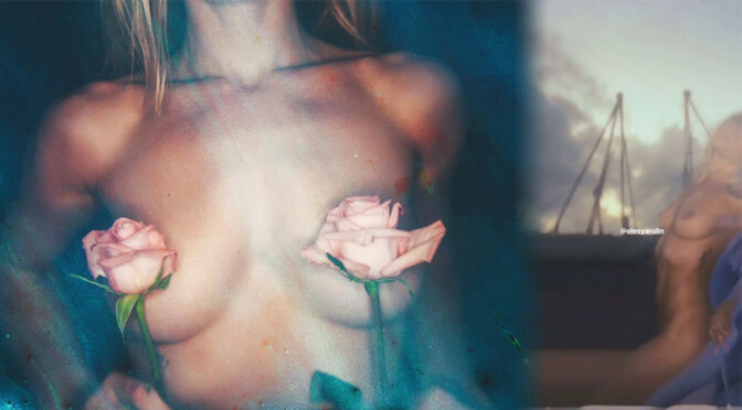 Olesya Rulin – Sexy Boobs in a Topless Photoshoot by David Ayer (NSFW)