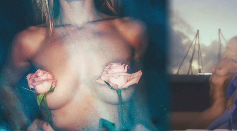Olesya Rulin – Sexy Boobs in a Topless Photoshoot by David Ayer (NSFW)