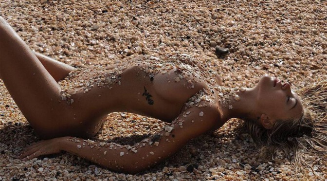 Alexis Ren – Beautiful Body in a Naked Photoshoot by Marco Glaviano (NSFW)