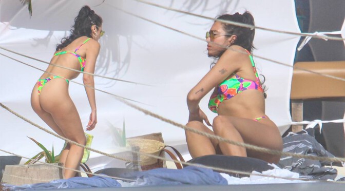 Dua Lipa – Perfect Ass in a Small Bikini in Tulum