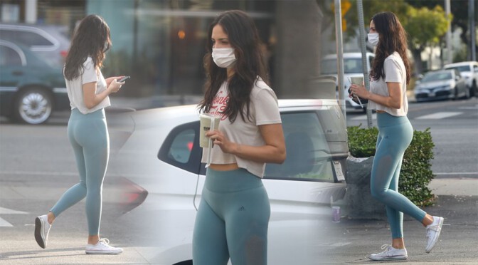 Eiza Gonzalez Beautiful In Leggings