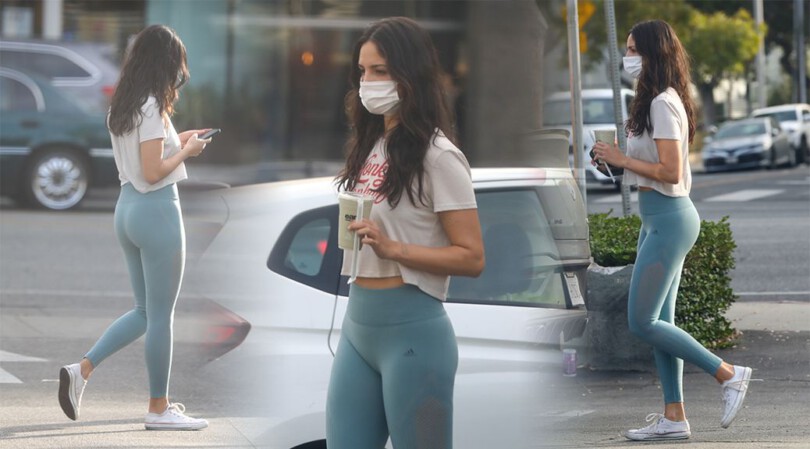 Eiza Gonzalez – Sexy in Leggings at Alfred’s in West Hollywood
