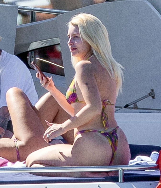 Lottie Moss Tiny Thong Bikini