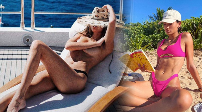 Kelly Gale Sexy in Bikini and Other Celebrities in a Weekly Instagram/Twitter Roundup
