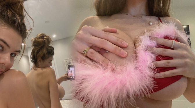 Ashley Tervort – Spectacular Boobs in a Racy Topless Photoshoot (NSFW)