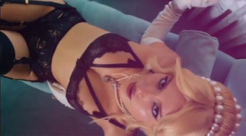 Bella Thorne – Hot Body in Lingerie for a Sexy “Valentines Day” Video