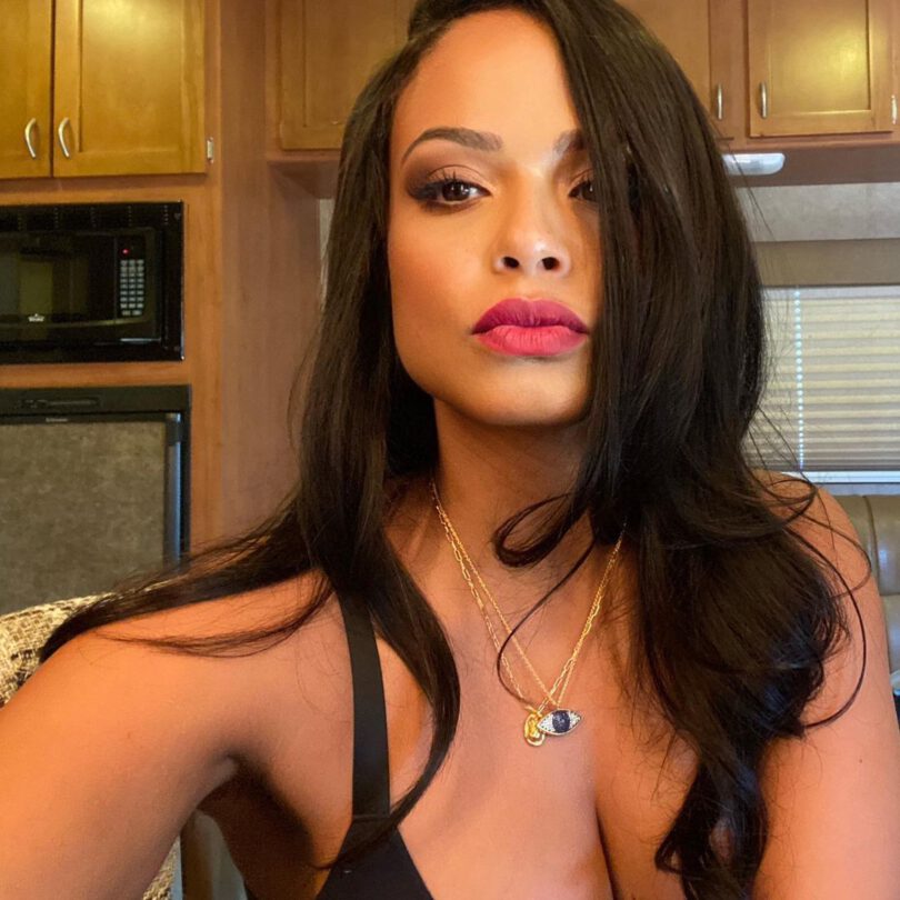 Christina Milian Sexy Cleavage