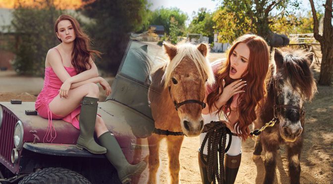 Madelaine Petsch – Gorgeous in a Beautiful Photoshoot for Cosmopolitan Magazine (March 2021)
