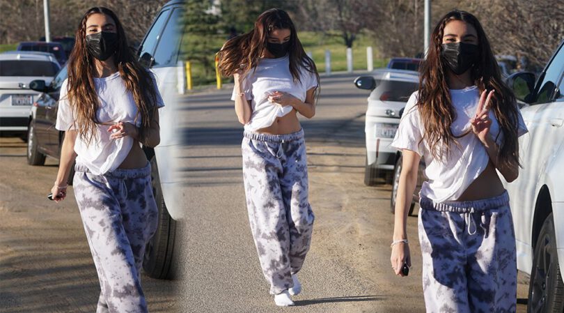 Madison Beer – Beautiful Candids at a Park in West Hollywood
