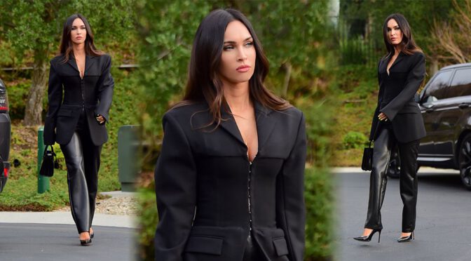 Megan Fox – Sexy in High Heels Out in Los Angeles