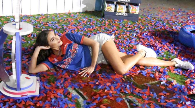 Olivia Culpo – Sexy Legs in Shorts at The SHAQ Bowl in Tampa Bay